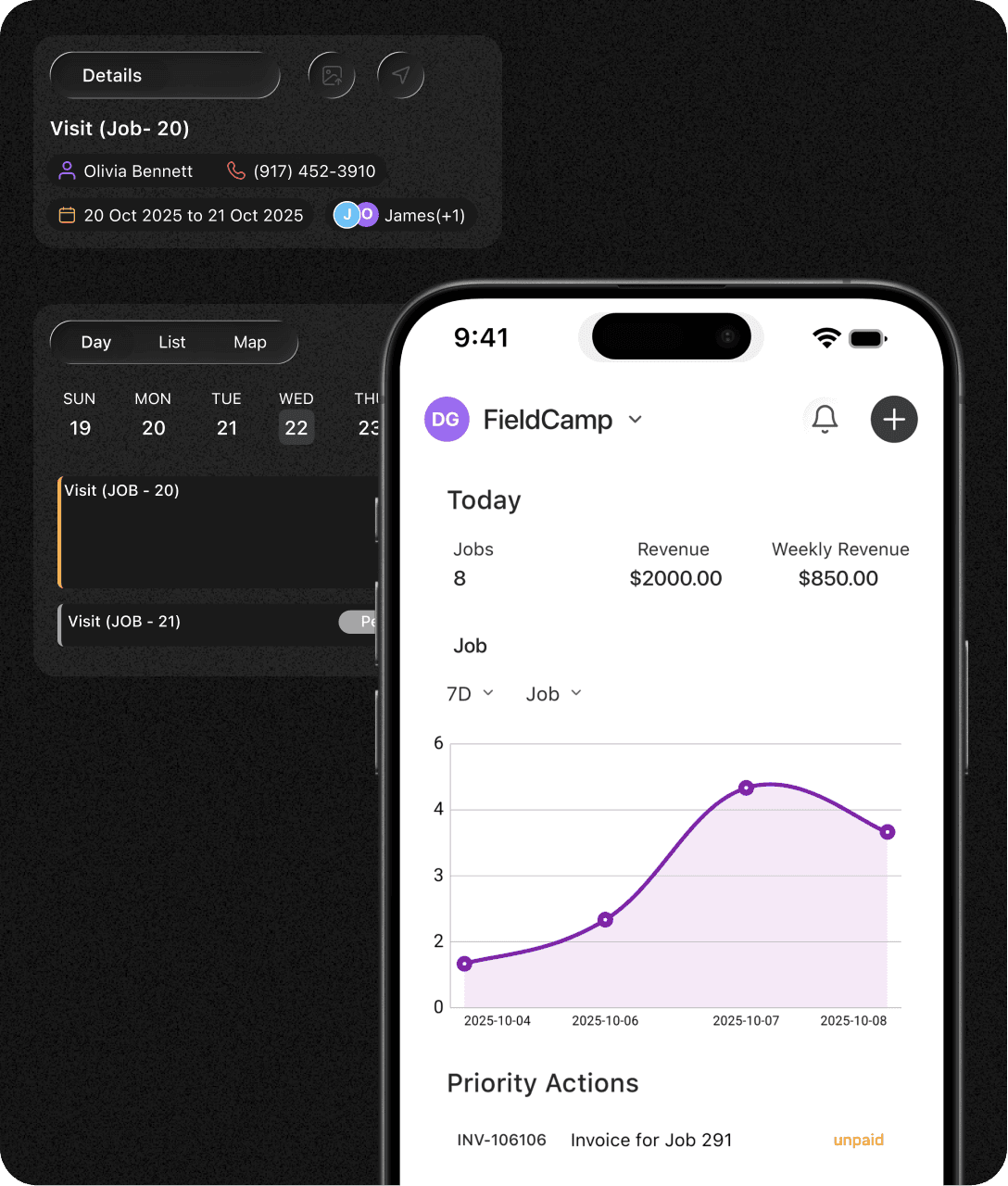 Mobile CRM for Technicians