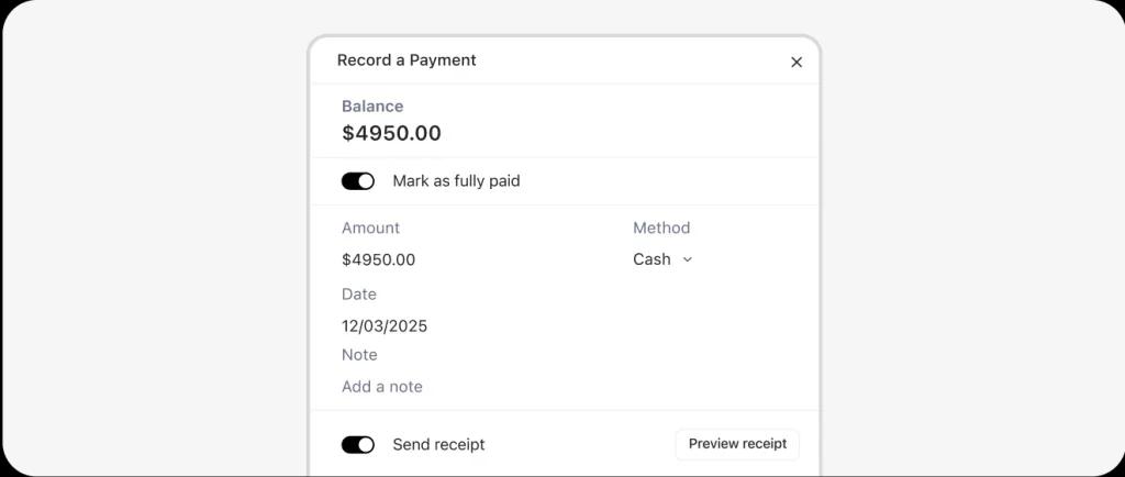 Timely payment tracking 1024x434