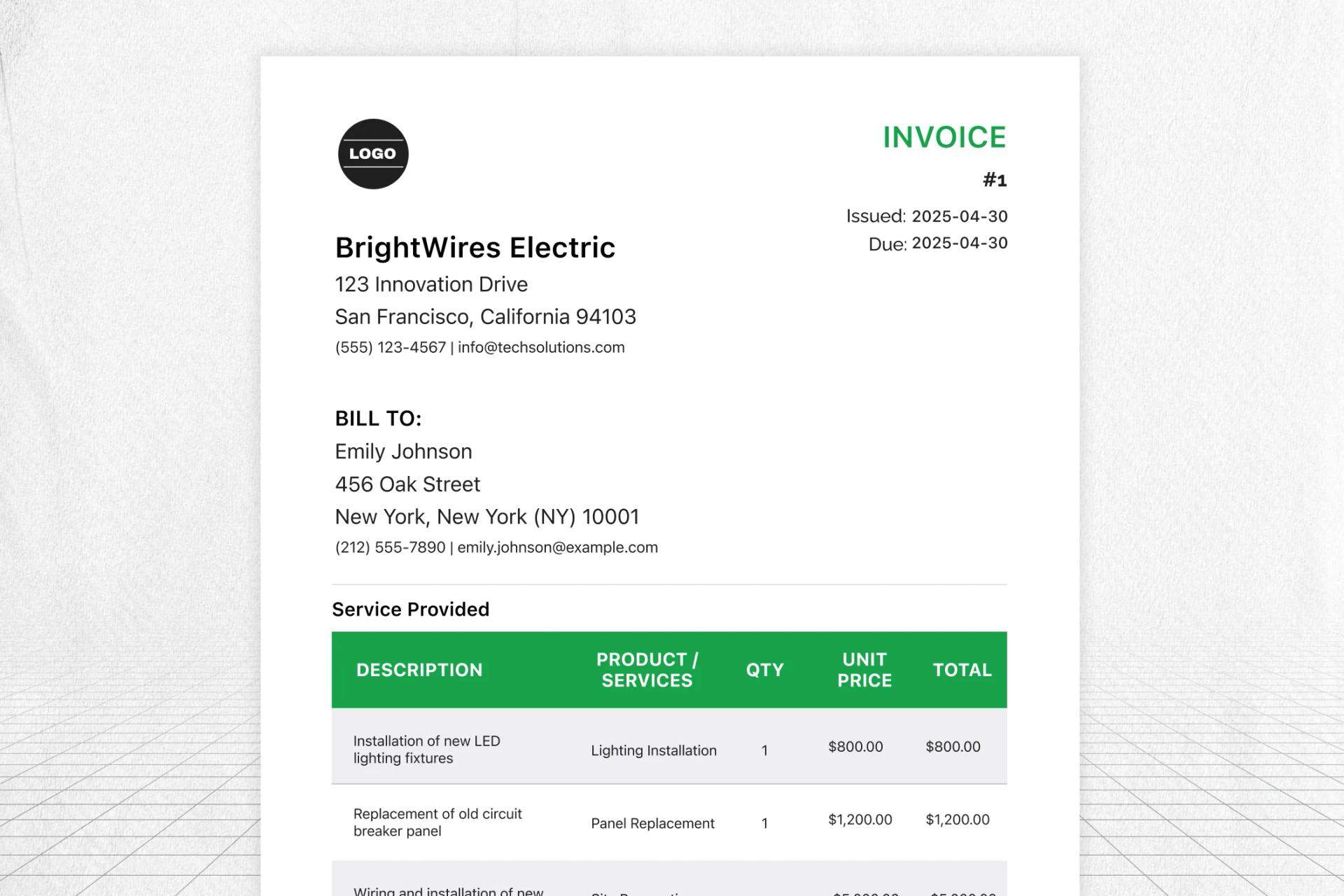 free-electrical-invoice-template