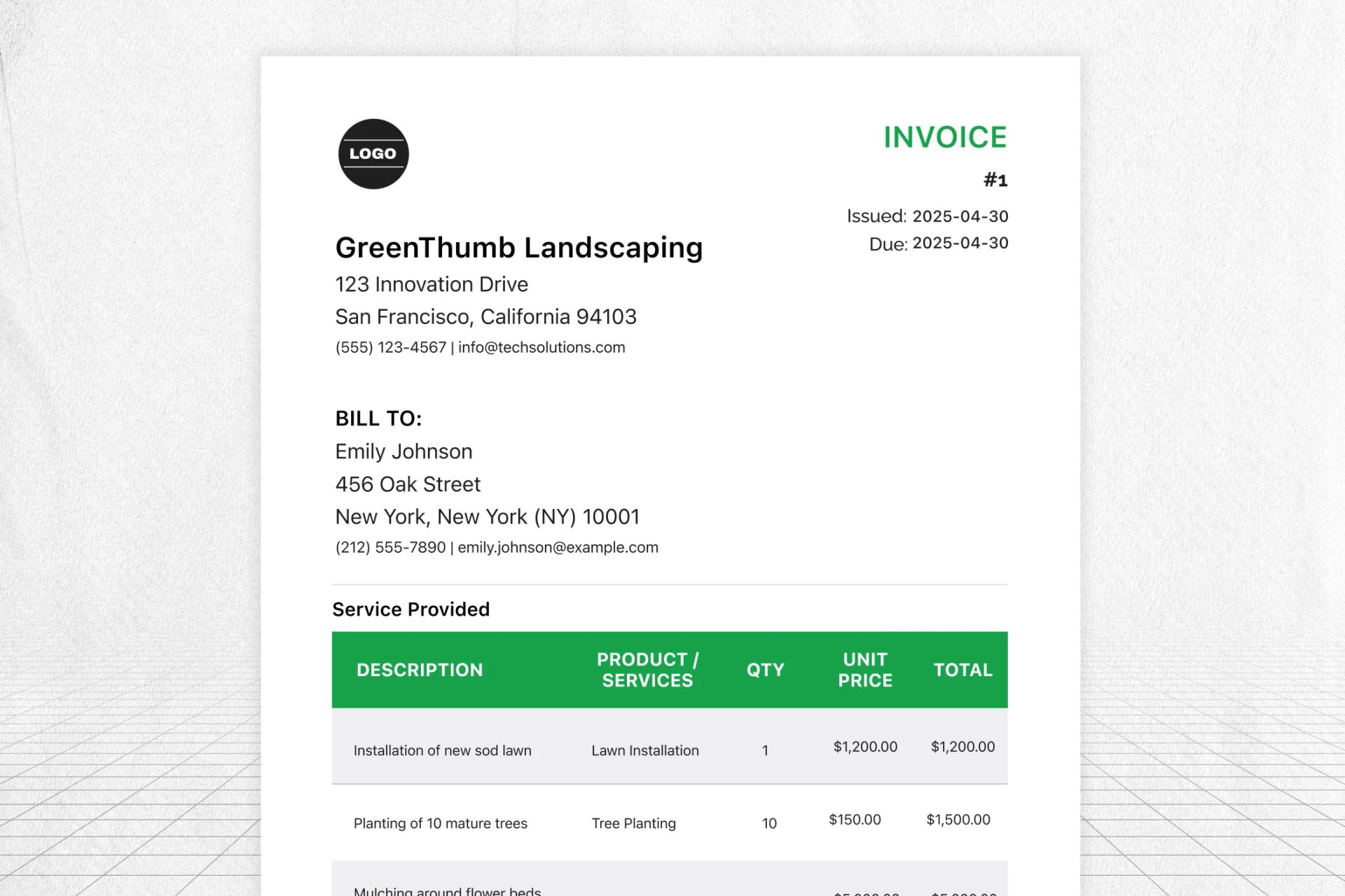free-landscaping-invoice-template
