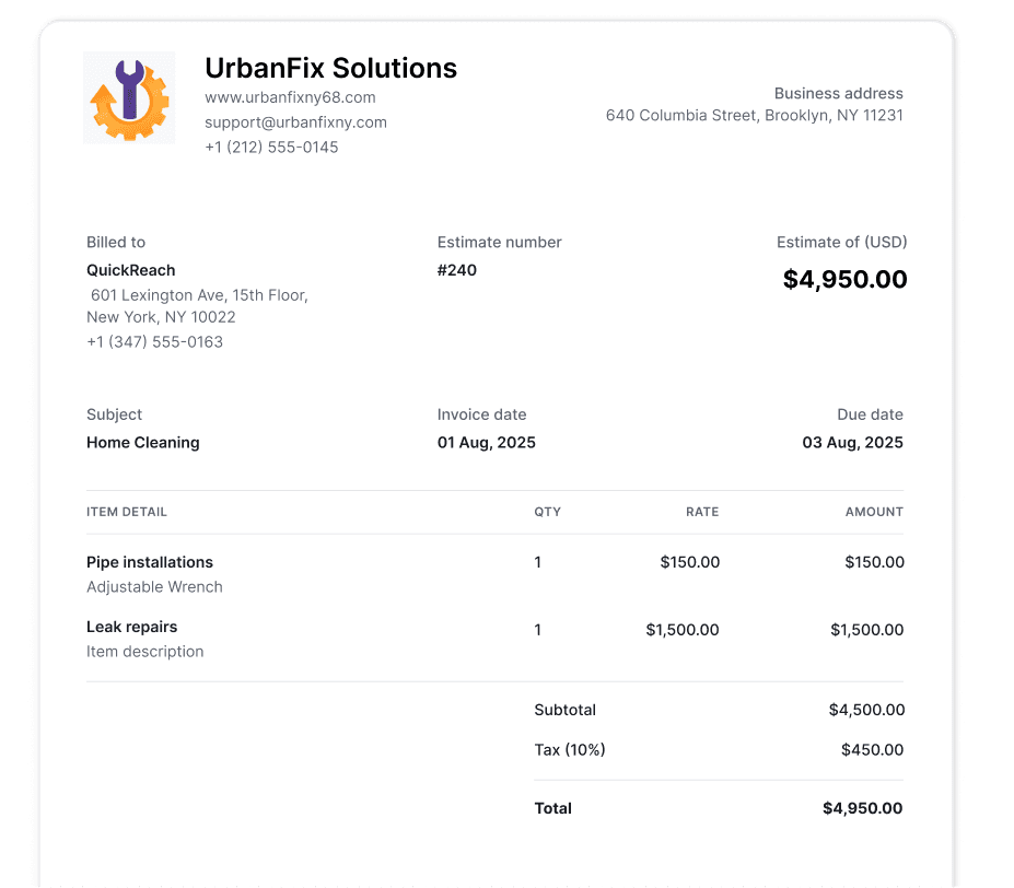 quick-professional-quote-generation