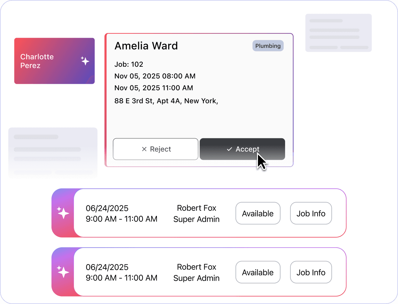 why field Dispatching Scheduling