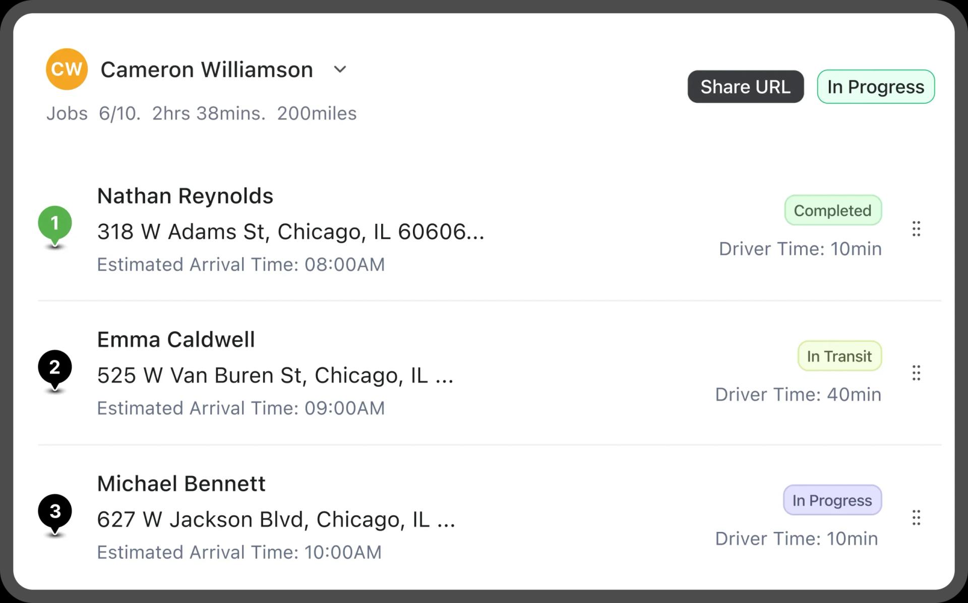 Constraint-based optimization