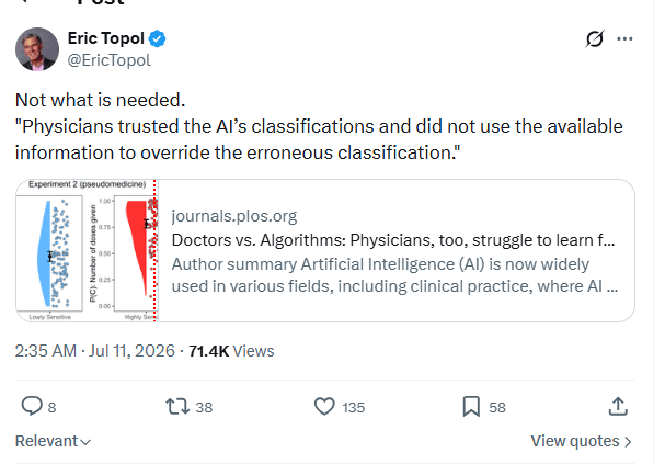 eric topol reddit thread