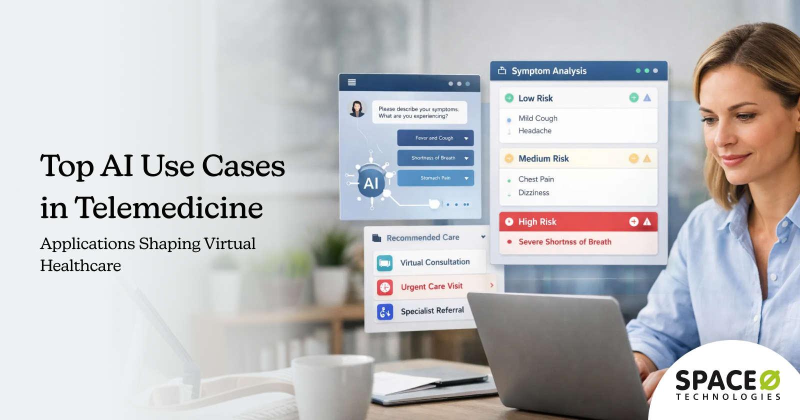 Top AI Use Cases in Telemedicine Applications Shaping Virtual Healthcare
