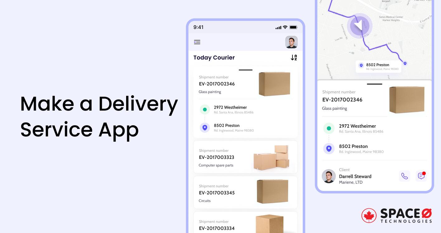 Make a Delivery Service App