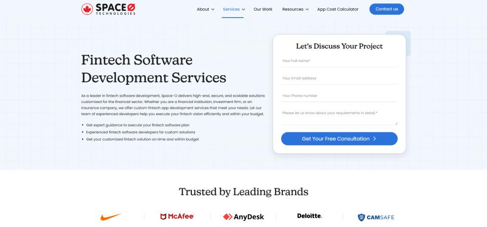 Space-O Canada Fintech Services