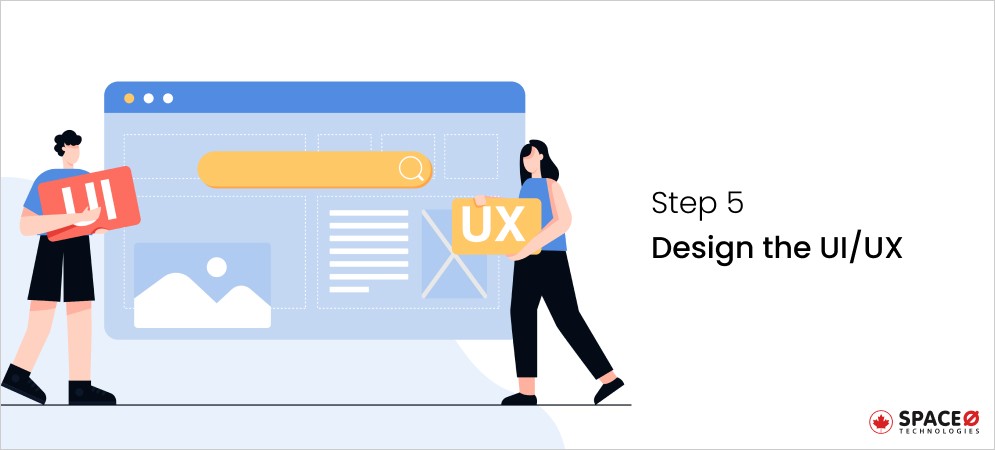 Design the UI UX