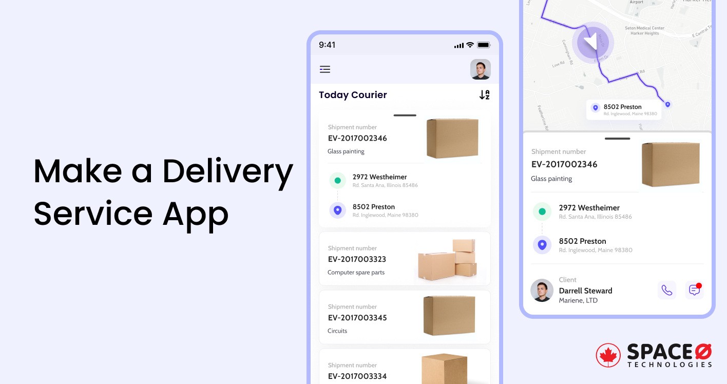 Make a Delivery Service App