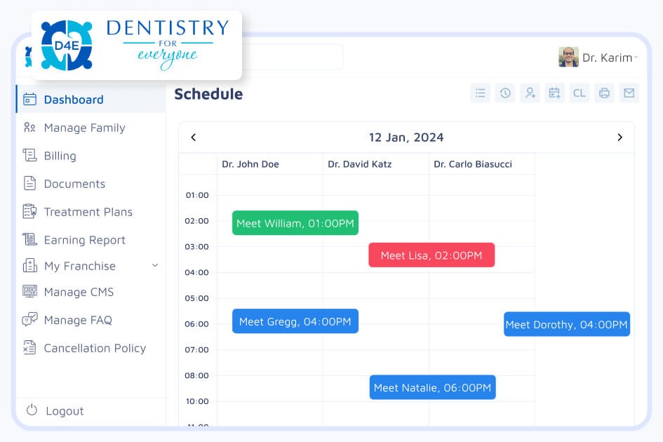 Dental Appointment Software