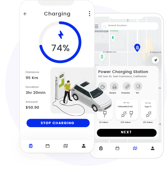 EV Charging Station Finder
Mobile App