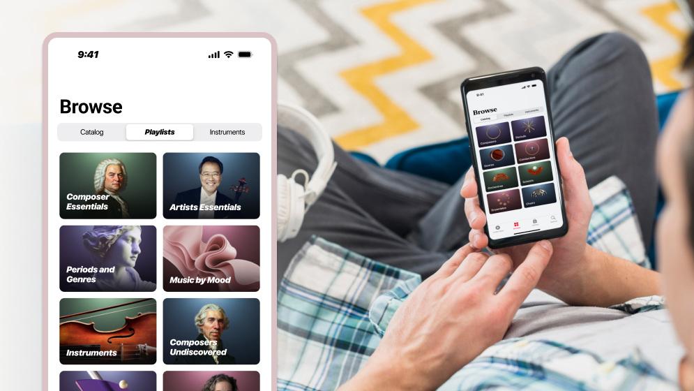 Allow Users to Discover Music Catalog by Category