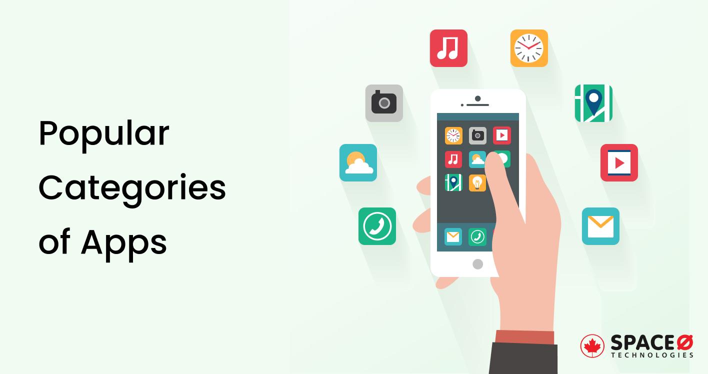 20 Most Popular Mobile App Categories You Must Know