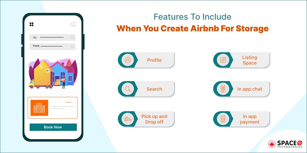 Features of Self-Storage App