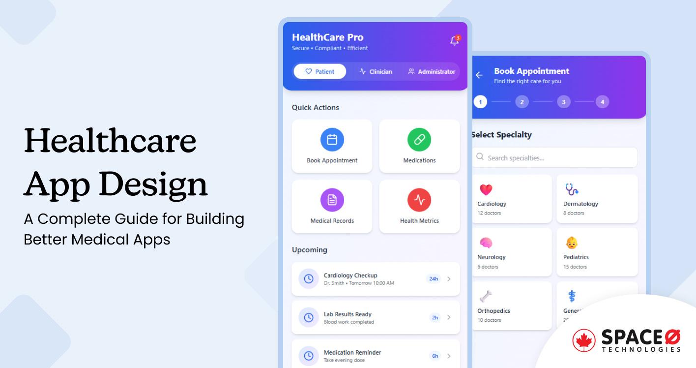 Healthcare App Design