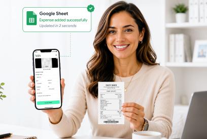 AI-Powered Receipt Scanner App with Google Sheets Integration