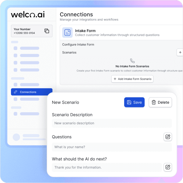 Automated Intake Forms With AI Receptionist