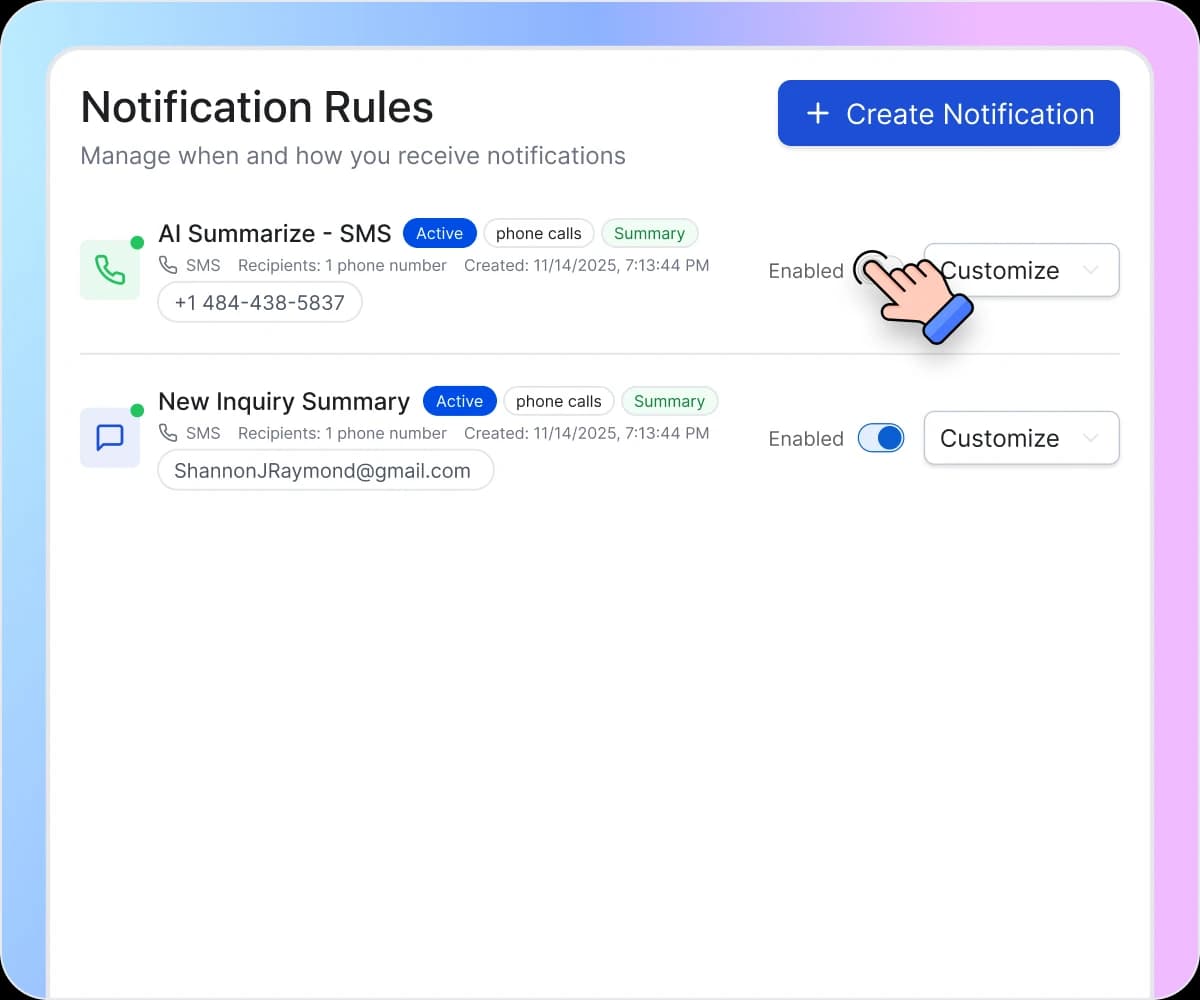 3 Enable and Manage Your Rules