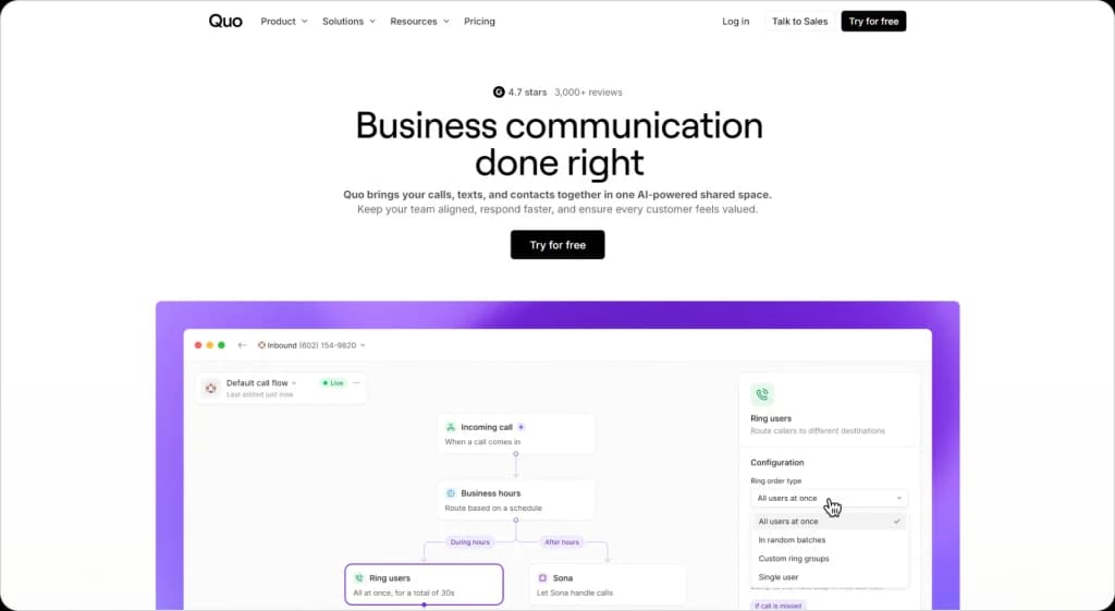 Quo (Formerly OpenPhone)