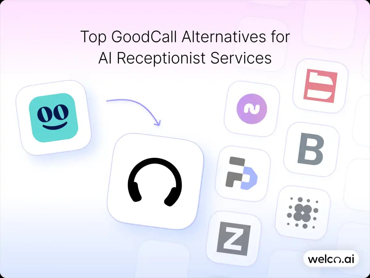Top 7 GoodCall Alternatives for AI Receptionist Services 2